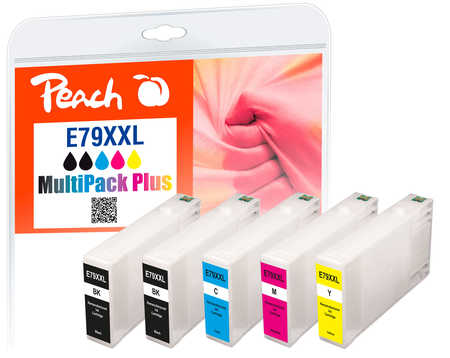 Peach  Multipack Plus, XXL compatible avec
ID-Fabricant: No. 79XXL, C13T78954010 Epson WorkForce Pro WF-5690 DWF
