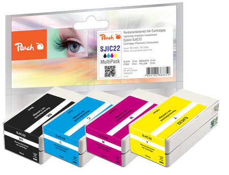 Peach  Multi Pack, compatible avec Epson ColorWorks C 3500