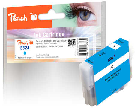 Peach Cartouche d'encre  cyan, compatible avec
ID-Fabricant: T3242C, C13T32424010 Epson SureColor SCP 400