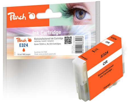 Peach  Ink Cartridge orange, compatible with
ID-Fabricant: T3249O, C13T32494010 Epson SureColor SCP 400