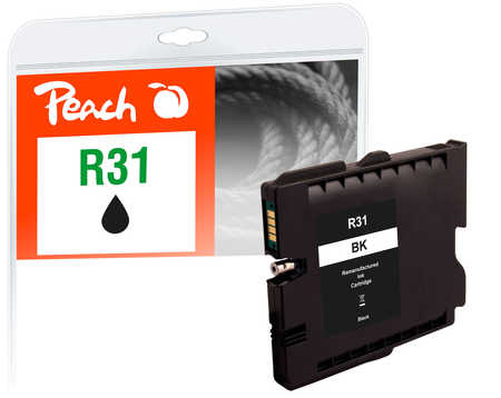 Peach  cartouche d'encre Cartridge noire compatible avec Ricoh Aficio GX e 3300 n