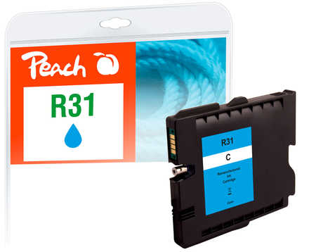 Peach  cartouche d'encre cyan compatible avec Ricoh Aficio GX e 3300 n