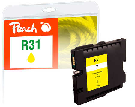Peach  cartouche d'encre jaune compatible avec Ricoh Aficio GX e 3300 n
