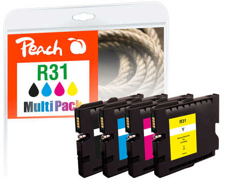 Peach  Combi Pack compatible avec Ricoh Aficio GX e 3300 n