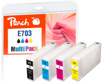 Peach  Multi Pack, compatible avec
ID-Fabricant: T7035, C13T70354010 Epson WorkForce Pro WP-4545 DTWF