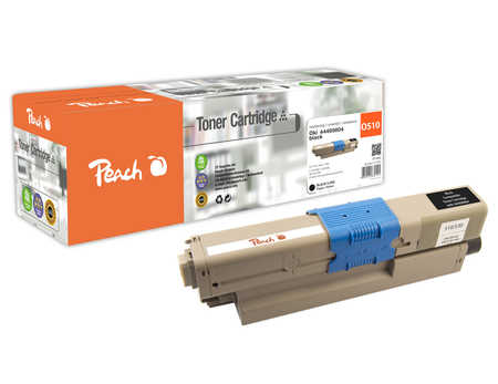Peach  Toner Module noire, compatible avec
ID-Fabricant: 44469804 OKI C 510 DN