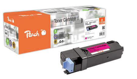 Peach  Toner Module magenta, compatible avec
ID-Fabricant: KU055, 593-10261 Dell sans-designation 1320 c