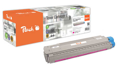 Peach  Toner Module magenta, compatible avec
ID-Fabricant: 44844506 OKI C 831 DM