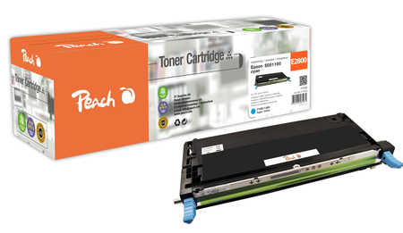Peach  Toner Module cyan, compatible avec
ID-Fabricant: C13S051160 Epson Aculaser C 2800 DN