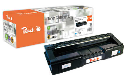Peach  Toner Module cyan, compatible avec
ID-Fabricant: 407717 Ricoh Aficio SP C 252 DNw