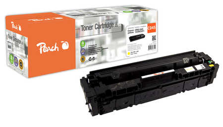Peach  Toner Module jaune, compatible avec
ID-Fabricant: CRG-045 y, 1239C002 Canon iSENSYS MF 636 Cdwt