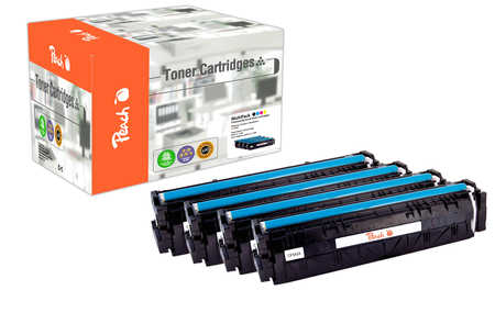 Peach Multipack , compatible avec
ID-Fabricant: No. 203X, CF540X, CF541X, CF542X, CF543X HP Color LaserJet Pro MFP M 281 fdw