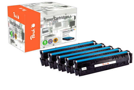 Peach Multipack Plus  compatible avec
ID-Fabricant: No. 203X, CF540X*2, CF541X, CF542X, CF543X HP Color LaserJet Pro MFP M 281 fdw