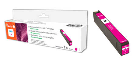 Peach  cartouche d'encre magenta compatible avec
ID-Fabricant: No. 980 m, D8J08A HP OfficeJet Enterprise Color X 585 f MFP