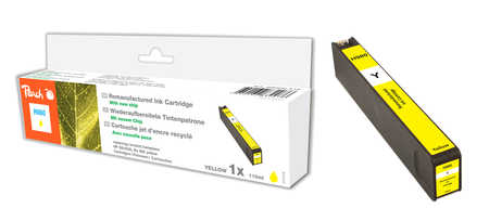 Peach  cartouche d'encre jaune compatible avec
ID-Fabricant: No. 980 y, D8J09A HP OfficeJet Enterprise Color X 585 f MFP