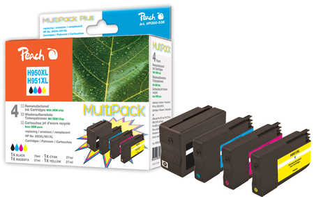 Peach  Combi Pack compatible avec
ID-Fabricant: No. 950, No. 951, CN049A, CN050A, CN051A, CN052A HP OfficeJet Pro 8630 e-All-in-One