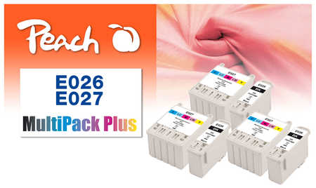 Peach  Multipack Plus, compatible avec Epson Stylus Photo 830