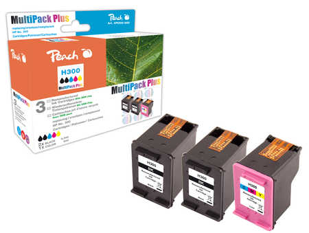 Peach  Multipack Plus, compatible avec
ID-Fabricant: No. 300, SD518AE HP DeskJet F 2483