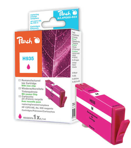 Peach  cartouche d'encre magenta compatible avec
ID-Fabricant: No. 935 m, C2P21A HP OfficeJet Pro 6830
