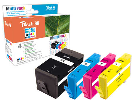 Peach  Combi Pack compatible avec
ID-Fabricant: No. 934XL, No. 935XL, C2P23A, C2P24A, C2P25A, C2P26A HP OfficeJet Pro 6830