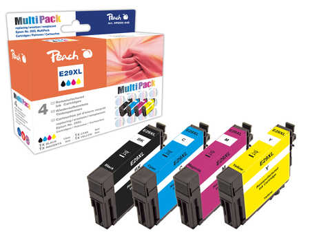 Peach  Multipack compatible avec
ID-Fabricant: T2996, No. 29XL, C13T29964010 Epson Expression Home XP-452