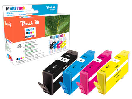 Peach  Combi Pack compatible avec
ID-Fabricant: No. 903, T6L99AE, T6L87AE, T6L91AE, T6L95AE HP OfficeJet 6950