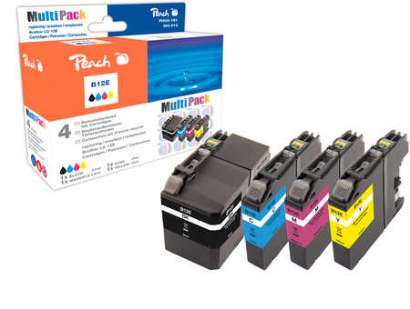 Peach Multipack , compatible avec
ID-Fabricant: LC-12E Brother MFCJ 6925 DW