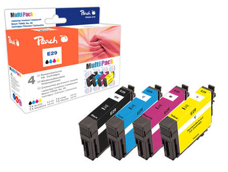 Peach  Multi Pack, compatible avec
ID-Fabricant: T2986, No. 29, C13T29864010 Epson Expression Home XP-452